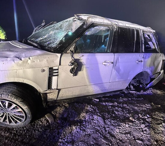 Rafael Dağlı ağır qəzaya düşdü - FOTO/VİDEO