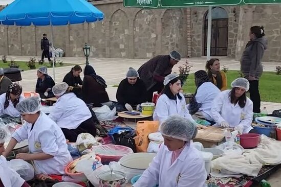 Naxçıvanda ənənəvi "Kətə" festivalı - VİDEO