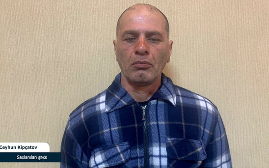 "Kalaşnikov" satmaq istəyən şəxs belə saxlanıldı - ANBAAN VİDEO