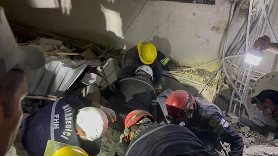 Biləsuvarda partlayışda yaralanan uşaqlardan daha biri Bakıya gətirilib