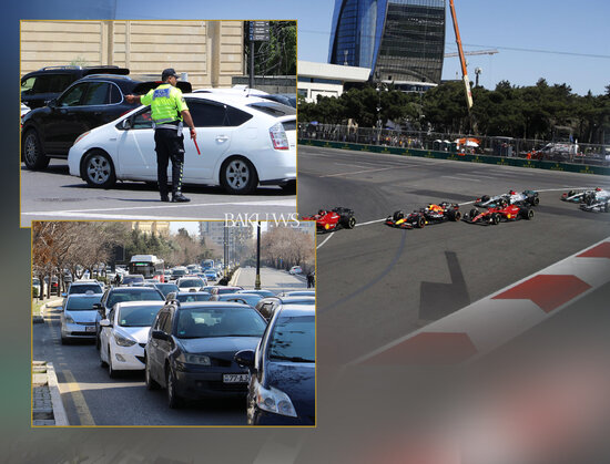 "Formula 1"ə görə tıxacda qalmamaq üçün BU YOLLARDAN İSTİFADƏ EDİN