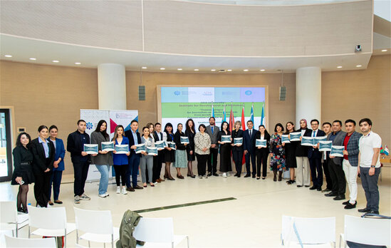 Türk Dövlətləri Təşkilatına üzv dövlətlərin jurnalistləri və media mütəxəssisləri üçün keçirilən silsilə təlimlərin bağlanış mərasimi baş tutub