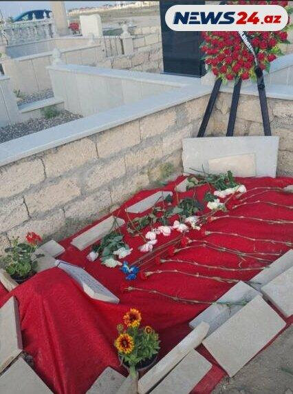Ərinin qətlə yetirdiyi Türkanın məzarı - FOTO