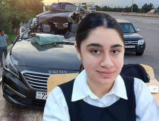 Qəzada həyatını itirən 16 yaşlı Aylanın FOTOSU