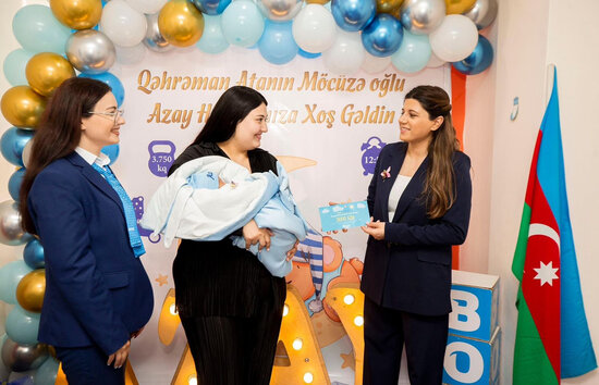 Şəhid Azər Məmmədovun övladı dünyaya gəlib - FOTO