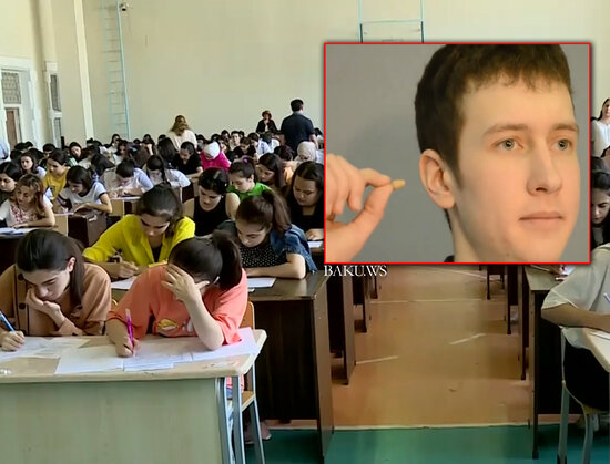 Tələbələr imtahandan keçid üçün görün hansı üsula əl atırlar - VİDEO