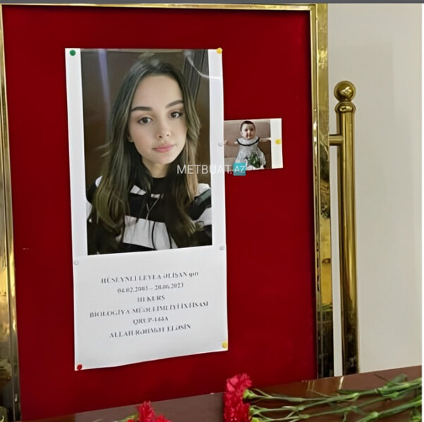 Əri tərəfindən öldürülən 20 yaşlı Leyla tələbə imiş - FOTO