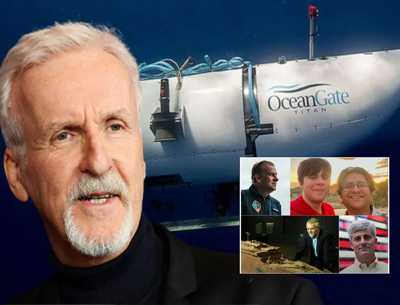 Ceyms Kemerondan "Titan" sualtı qayığı ilə bağlı heyrətamiz açıqlama