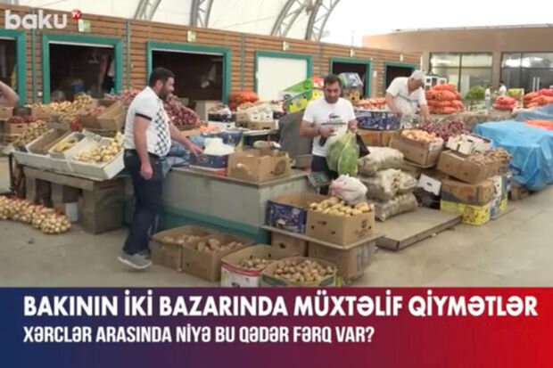 "Yaşıl" və "8-ci kilometr" bazarlarında qiymət fərqi: Harada ucuzluqdur? - VİDEO