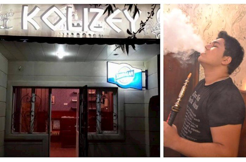 Bakıda restoran sahibinin oğlu taksi sürücüsünü döydü - FOTOLAR