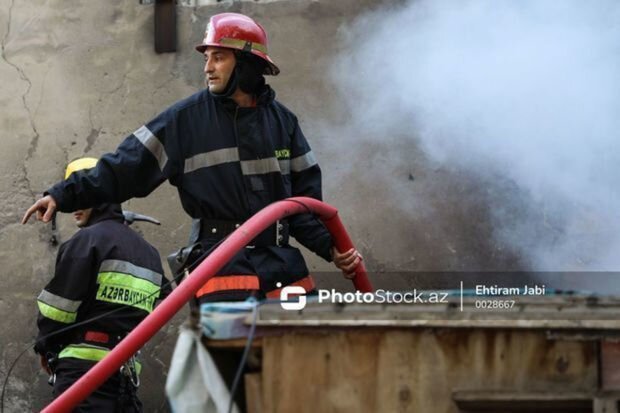 Şəmkirdə evdə partlayış olub, xəsarət alan var