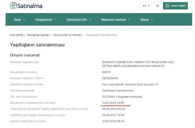 Zakir Fərəcovdan şübhəli 130 minlik müqavilələr — FAKTLAR