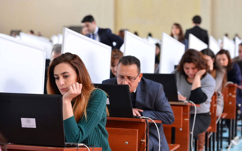 Bu gün dövlət qulluğunda rəhbər vəzifələr üzrə imtahan keçiriləcək
