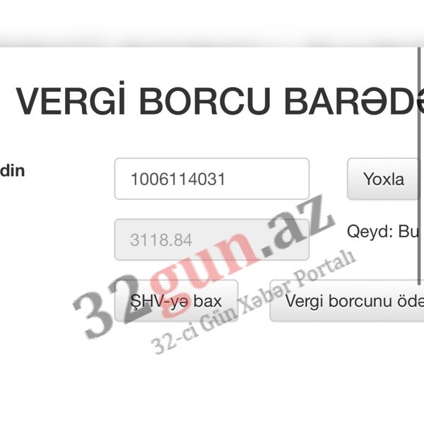 Vergi borcu olan "VNM SERVİS" yenə tenderdə qalib seçildi (FOTO)