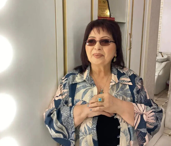 Şahnaz Haşımova xəstəxanadan evə buraxıldı - VİDEO