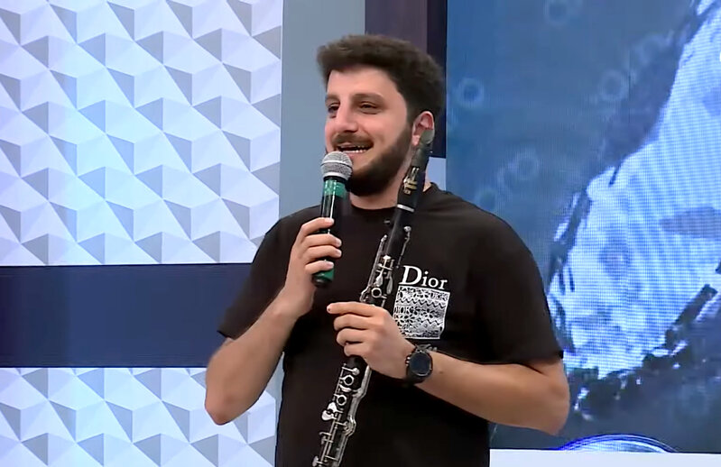 Azərbaycanlı klarnetçi toylara 3000 AZN-ə gedir - VİDEO