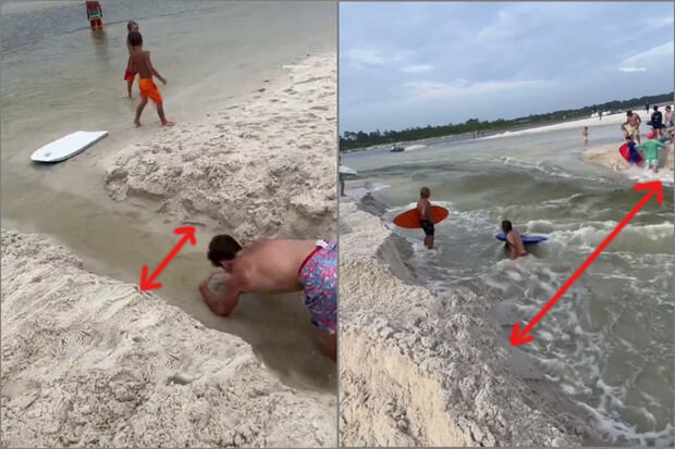 Əylənmək istədilər, təbii fəlakətə səbəb oldular - VİDEO