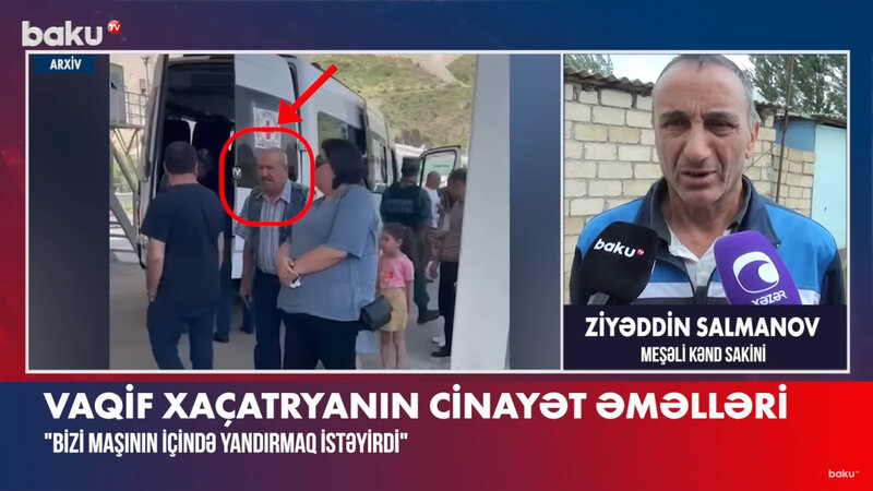 Vaqif Xaçaturyanın qandonduran əməlləri - VİDEO