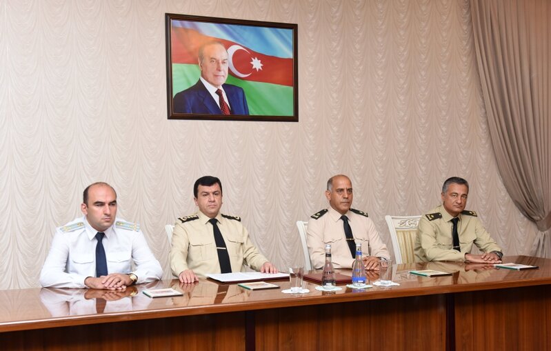 Hərbi Prokurorluq Daxili Qoşunlarla birgə Ulu Öndərin 100 illik yubileyi münasibətilə tədbir keçirib