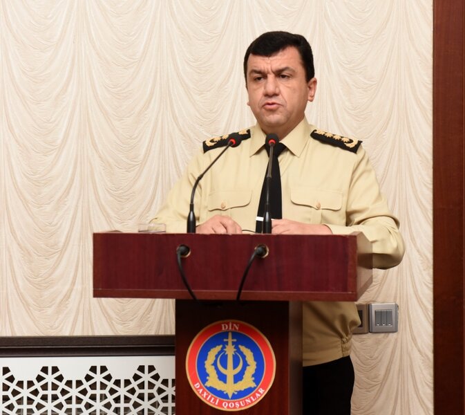 Hərbi Prokurorluq Daxili Qoşunlarla birgə Ulu Öndərin 100 illik yubileyi münasibətilə tədbir keçirib