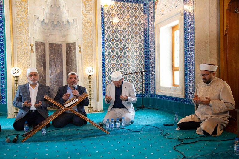 Şəhidlər Məscidində "Şəhidləri anma, xətm və dua" tədbiri keçirilib - FOTOLAR