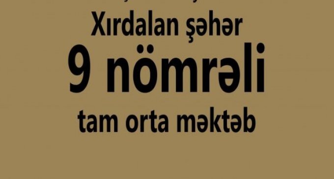 Xırdalanda 9 saylı məktəbin direktoru haqqında şok ittihamlar - VİDEO