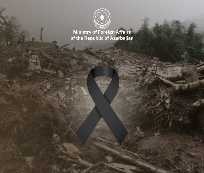 Azərbaycan XİN Gürcüstana başsağlığı verib - FOTO