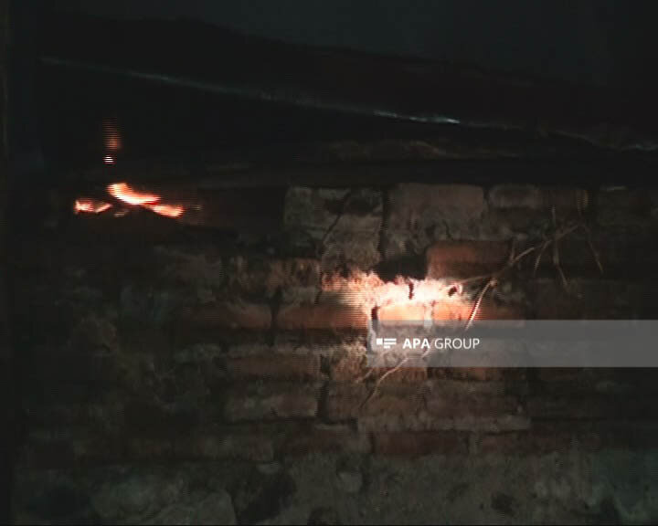 Azərbaycanda kollecdə yanğın olub - FOTO