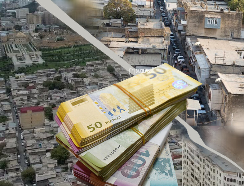 Bakıda bu ərazidə evlər sökülür - Sakinlərə 5 min kompensasiya veriləcək? - VİDEO