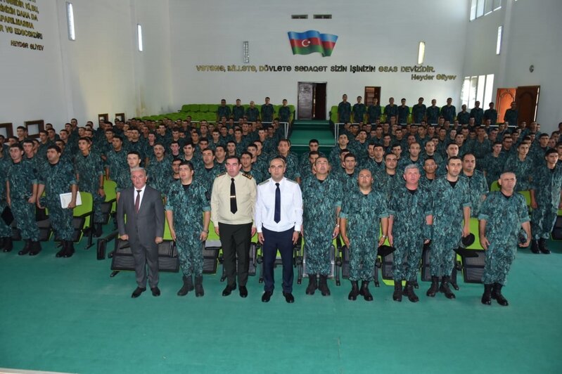 Hərbi Prokurorluq Dövlət Sərhəd Xidməti ilə birgə Ulu Öndərin 100 illik yubileyi münasibəti ilə tədbirlər keçirdi