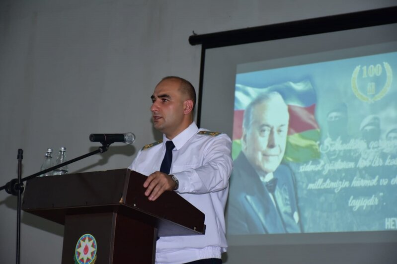 Hərbi Prokurorluq Dövlət Sərhəd Xidməti ilə birgə Ulu Öndərin 100 illik yubileyi münasibəti ilə tədbirlər keçirdi