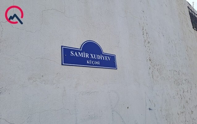 Şəhid Samirin adı böyüdüyü küçəyə verildi - FOTO