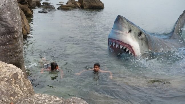 50 yaşlı qadın köpəkbalığının hücumuna məruz qaldı