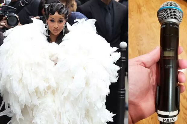 Cardi B-nin atdığı mikrofon təxminən 100 000 dollara satıldı