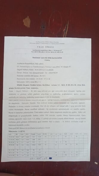 Leykozdan əziyyət çəkən Mübarizin anası: "Bəzən yeməyə heç nə tapmırıq, yardıma ehtiyacımız var" - FOTO