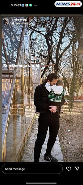 "Nikosayağı"nın həyat yoldaşından paylaşım - FOTO