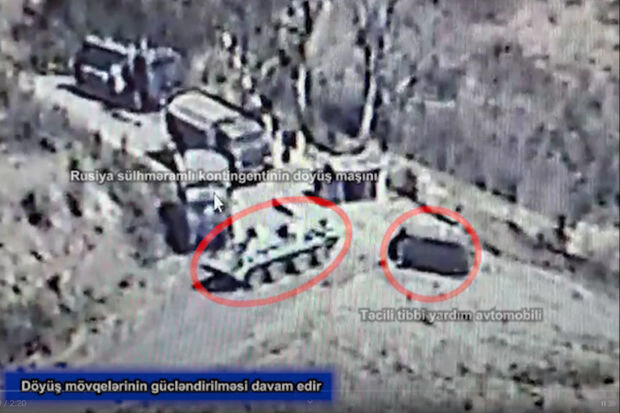 MN: Ermənilərin qanunsuz hərbi daşımalarında təcili tibbi yardım maşınlarından istifadə edilir - VİDEO