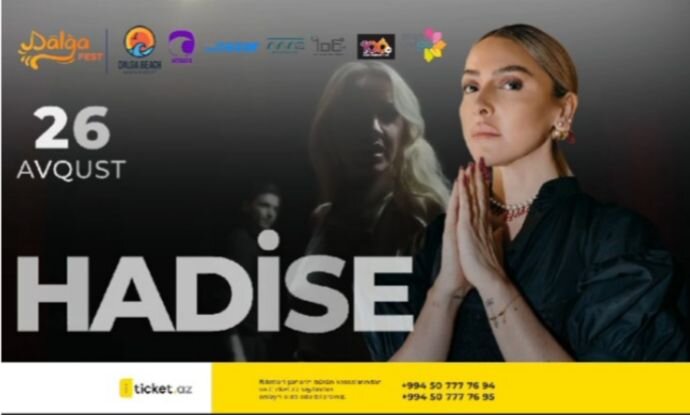 Hadisə 26 avqust tarixində Dalğa Fest - də səhnə alacaq