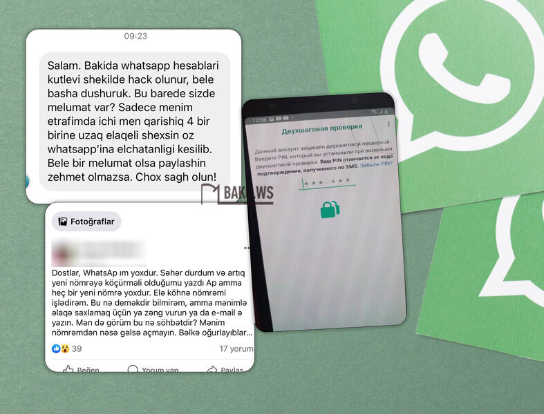 Dövlət Xidmətindən "WhatsApp" hesabları ilə bağlı XƏBƏRDARLIQ
