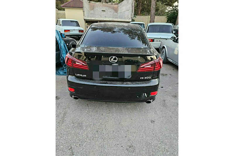 "Lexus"la toy karvanında avtoxuliqanlıq edən şəxs HƏBS EDİLDİ - FOTO