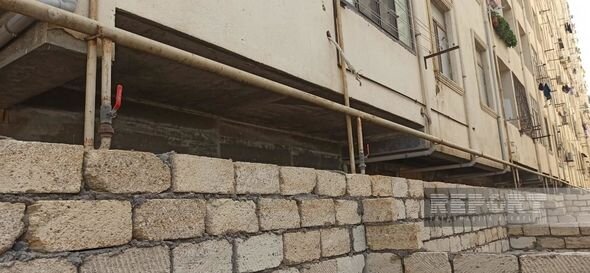 "AAAF Park"-da kommunikasiya xətlərinin üzərində 500 kvadratmetr obyekt tikilir - FOTOLAR