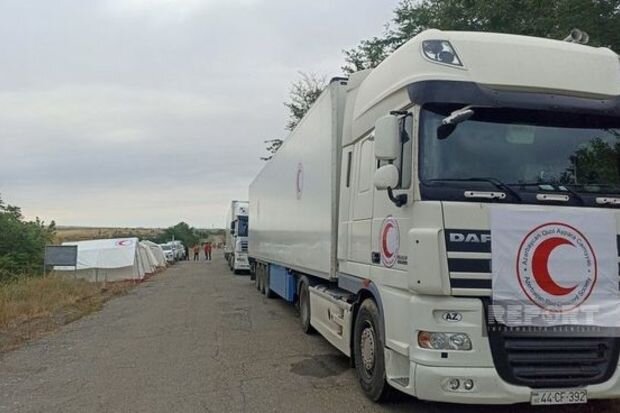 Erməniəsilli şəxslərə aparılan humanitar yardımın keyfiyyət sertifikatı sülhməramlılara təqdim olunub