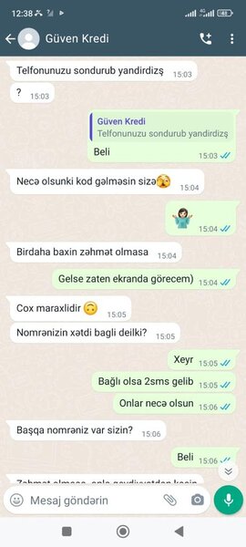 'Guvenkredittaz" müştəriləri aldadaraq kartlarından pul çəkir