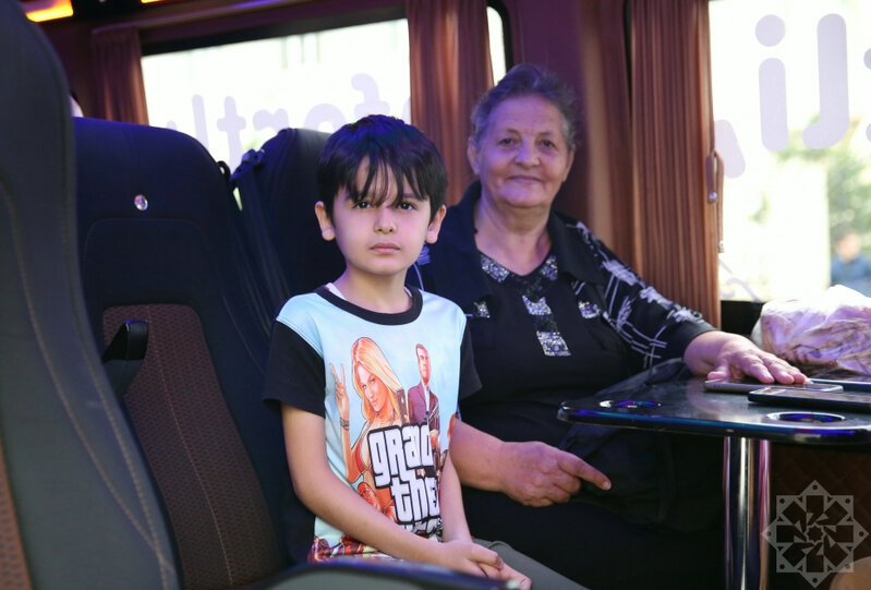 Füzuli rayonunun daha 92 sakini doğma yurda yola salınıb - FOTO