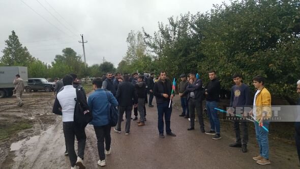 Birinci Qarabağ müharibəsində itkin düşmüş döyüşçü ilə Füzulidə vida mərasimi keçirilir - FOTO