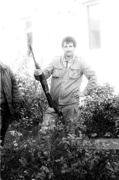 Birinci Qarabağ müharibəsində itkin düşmüş döyüşçü ilə Füzulidə vida mərasimi keçirilir - FOTO