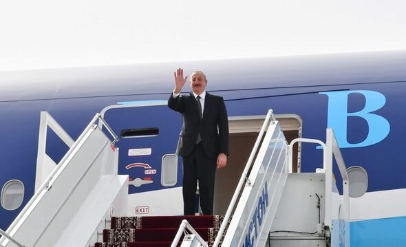 Azərbaycan Prezidenti İlham Əliyevin Tacikistana səfəri başa çatıb - FOTO