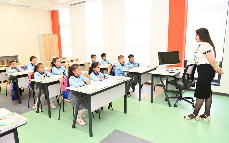 Füzulidə 30 ildən sonra ilk tədris ilinin zəngi çalınıb - FOTO