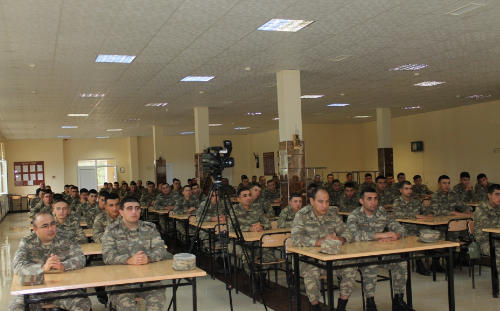 Hərbi Prokurorluğun Ulu Öndərin 100 illik yubileyi münasibətilə keçirdiyi silsilə tədbirlər davam etdirilir