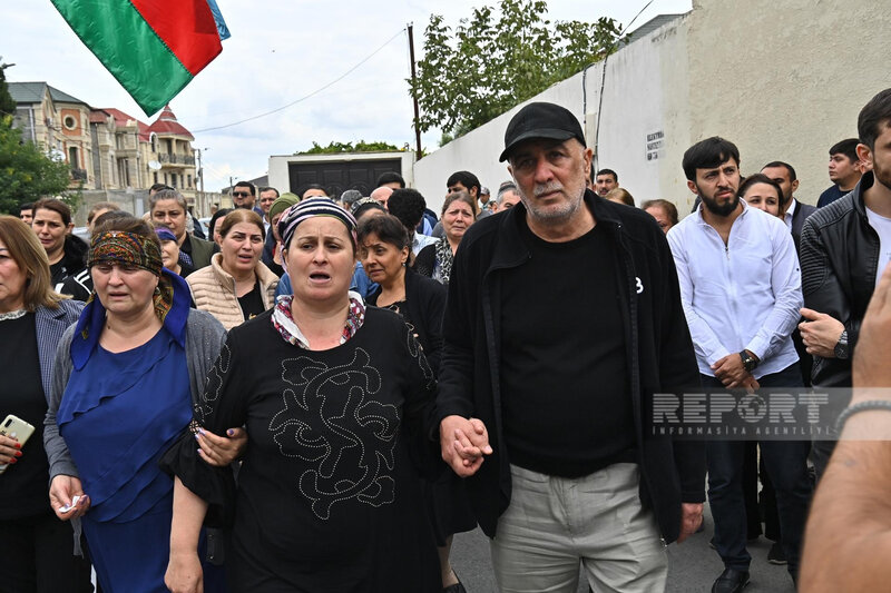 Ermənilərin mina terroru nəticəsində həlak olan Seymur Mahmudov dəfn olunub - YENİLƏNİB 2 - FOTO